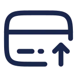 Card Send SVG Icon